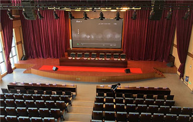 珠海市香洲区人民法院审判大楼大法庭音响灯光项目
