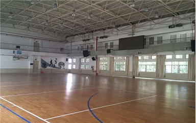 深圳第二实验学校初中部篮球馆音响系统改造项目