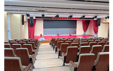 深圳松岗三小报告厅舞台灯光系统